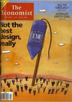 Fingar- og erfagallar myntbandalags Evrpusambandsins. The Economist desember 1996