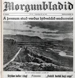 Morgunblai laugardaginn 20 ma 1944 forsa