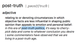 post-truth