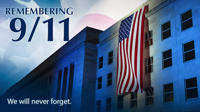 rsir  Bandarkin 11. september 2001 - Pentagon - We will never forget