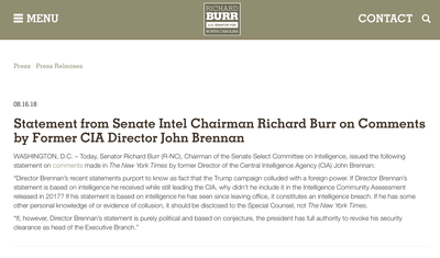 Burr vs Brennan